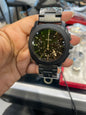 SOF FOS Black Chain Brown Dial Chrono Work Men Watch 990940
