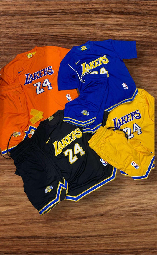 Yellow Lakers 24 Coord set T-shirt & Short 988962