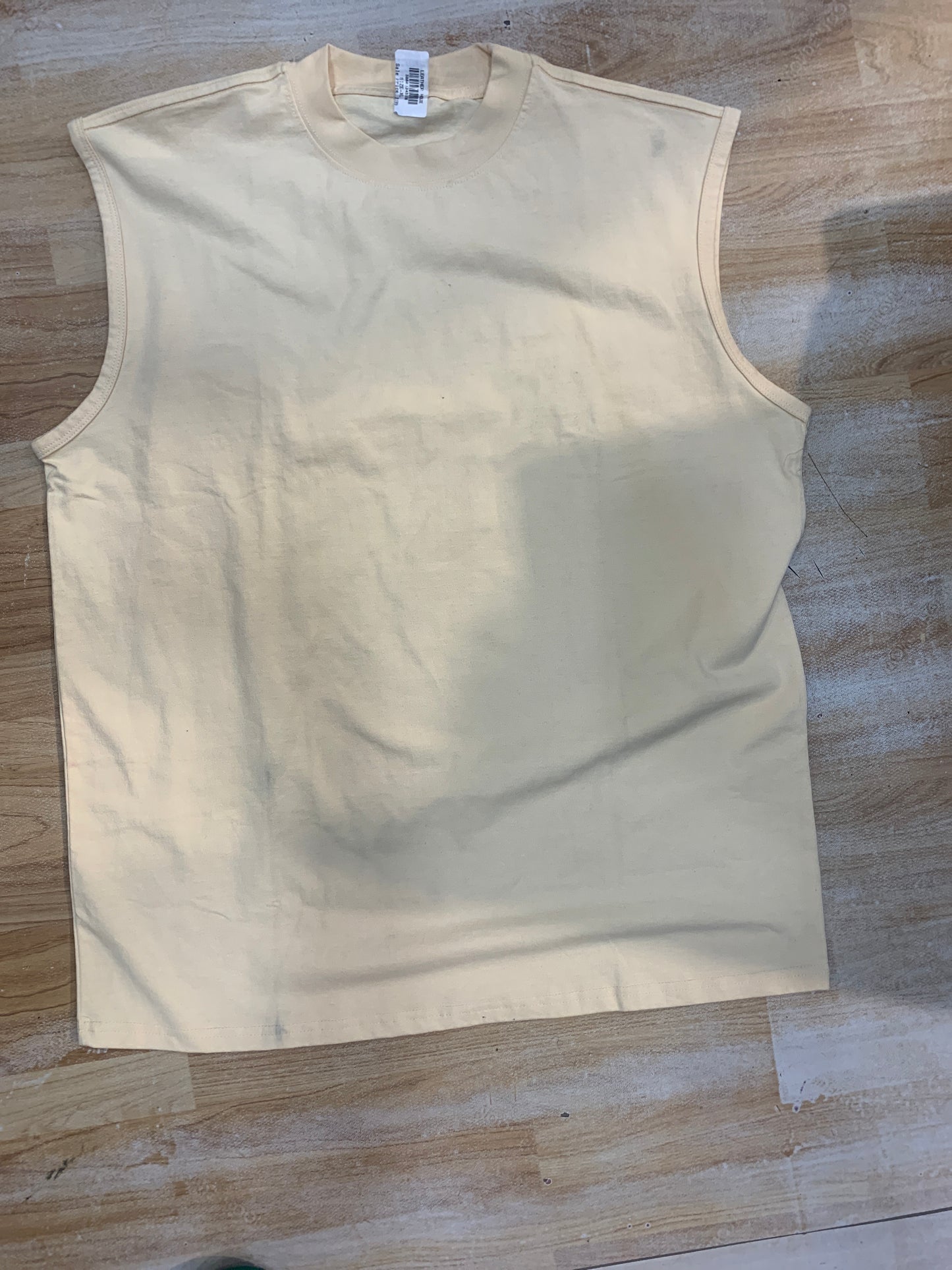 Cream Plane Premium Quality Tank Top 989423