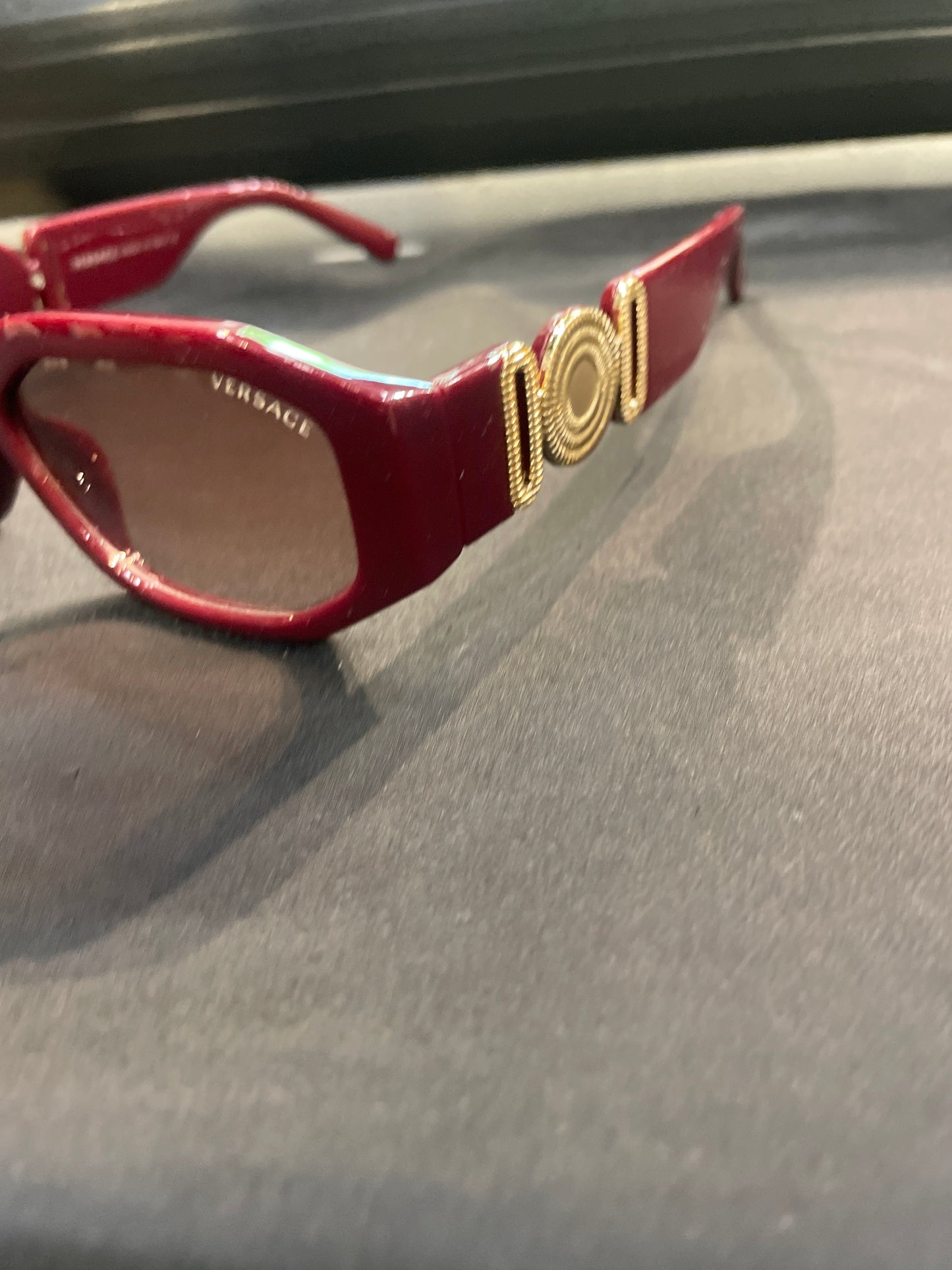 REV VER Mehroon Frame Brown Shade Unisex Sunglass 8723 54 18 141