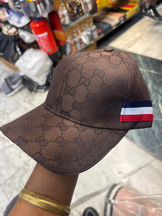 Cug Guc Brown Colour Print Heavy Imported Unisex Cap 988579