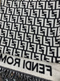 NEF Black White Colour Unsex stole 90941