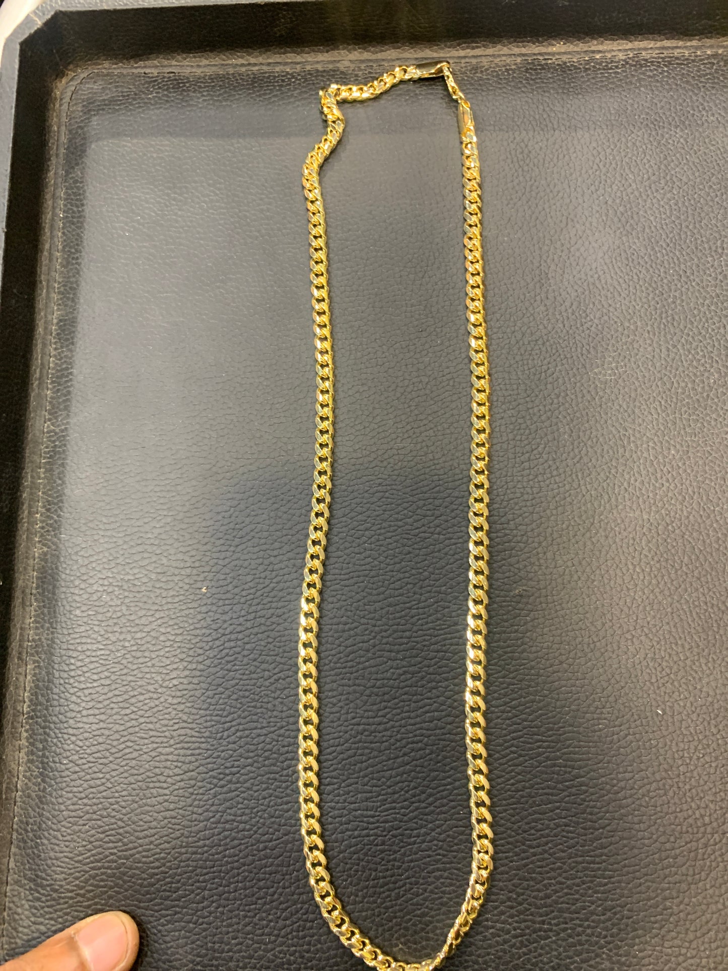 Golden Colour Heavy Premium Quality Unisex Neck Chain 43118