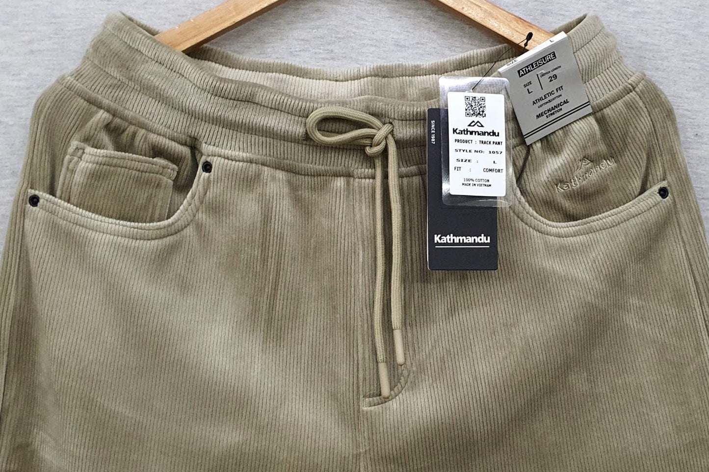 Kathmandu Green Colour Codnit Fabric Regular Fit Lower 19413