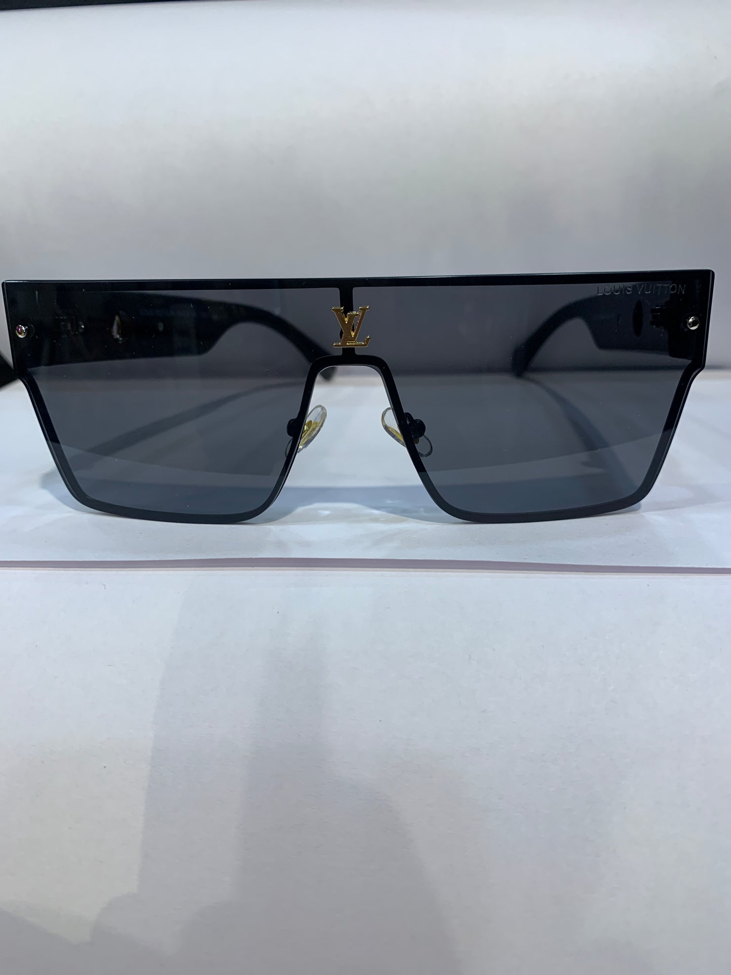 Uol Black Frame Black Shade Unisex Sunglass 58370 64 16 144 C1