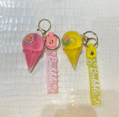 Imported Bubbles Liquid Multi Colour Keychains 988434