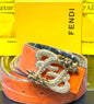 NEF Tan Colour Belt Gold buckle 987858