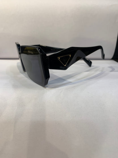 ARP Black Frame Black Shade Sunglass 6097 62 17 142 C1