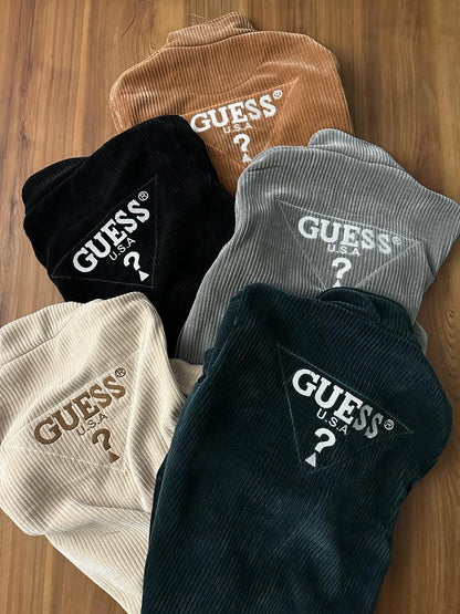 EUG Grey Colour With Back Embroidery Cotrise Full Sleeve Winter Upper Jacket 19501