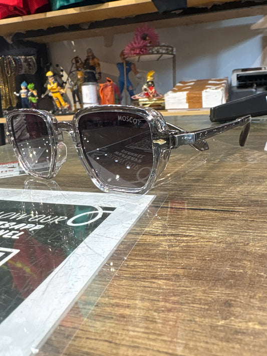 Som Silver Graise Frame Black Frame Unisex Sunglass W6086 47 24 142