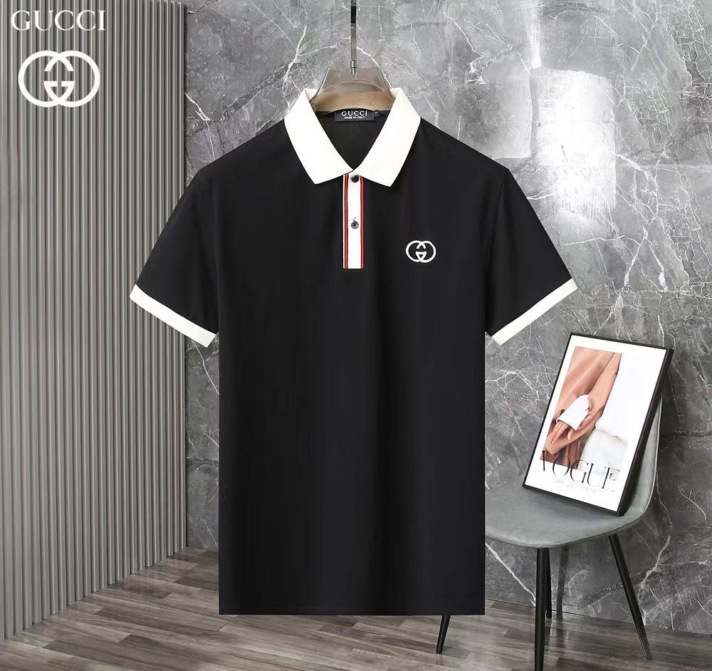 CUG Black Tshirt With Front Logo Premium Quality Tshirt 7814