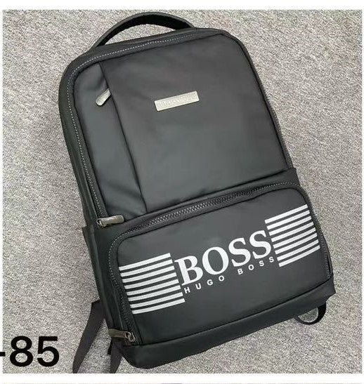 SOB BOS Black Colour Murti Zip Premium Quality Unisex Bag pack 990811