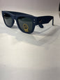 Rb Br Yar Royal Blue Matte Frame Black Shade Wayfarer Unisex Sunglass RB08405619-138 ￼
