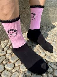 Cactus Jack Black Pink Imported Quality Ankle Socks 989026
