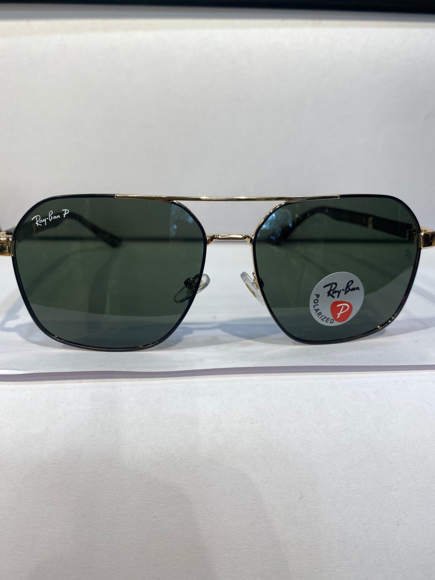 YAR RAY RB Gold Black Frame Green Shade Unisex Sunglass RB58391 59 16 142 C5