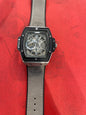 BUH HUB Grey Strap Black Grey Dial Premium Quality Men’s Watch 990928