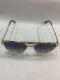 Arp Golden Black Frame Black Shade Unisex Branded Sunglasses 2102 58 18 140 C4