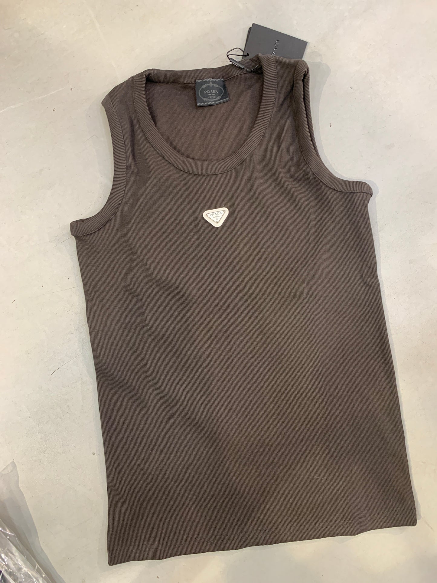 ARP PRA Grey Colour Metal Patch Unisex Tank Top 990087