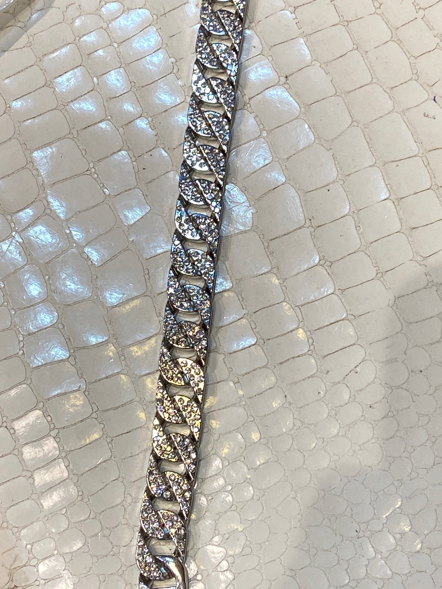 Imported White Studs Designer Unisex Bracelet 988469