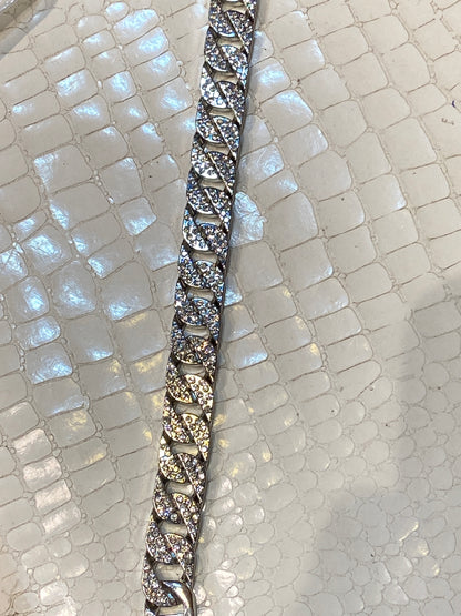 Imported White Studs Designer Unisex Bracelet 988469