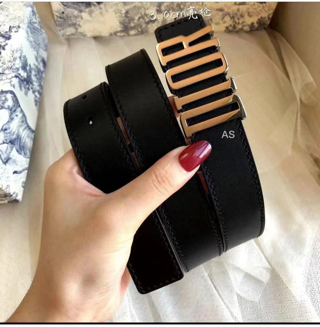 OID DIO Golden Buckle Black Strap Premium Quality Imported Unisex Belt 615