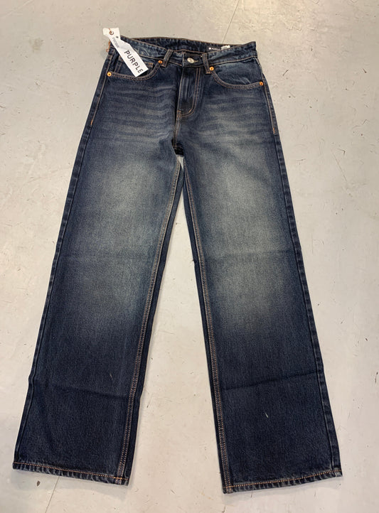 Purple Brand Blue Colour Premium Quailty Baggy Fit Imported Jeans 3010-A