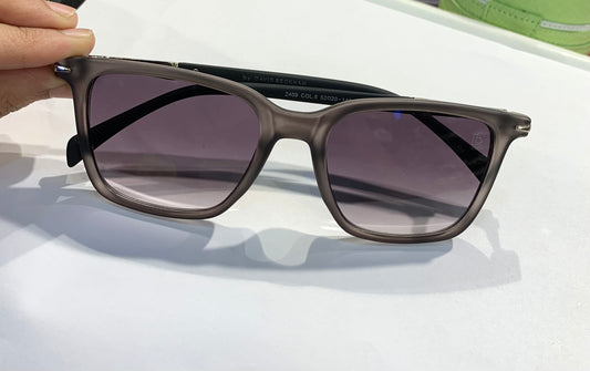 VAD Matte Grey Frame Brown Shade Premium Quality Sunglass 2409 52 20-140