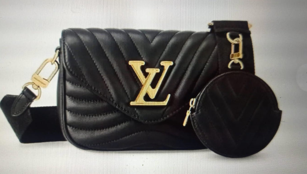 UOL LOU Italian Leather Golden VL Buckle Ladies Sling Bag 2069