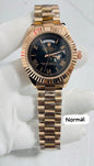 Lor Copper Chain Black Dial Men’s Watch 990241