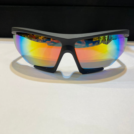 ARP PRA Black Frame Multi Colour Shade Unisex Sunglass 2372 COL4 72 15 132