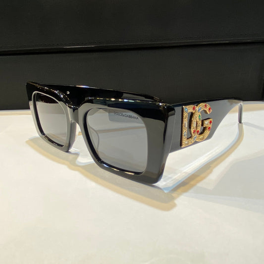 Lod Black Frame Black Shade Premium Quality Unisex sunglass Dg6100 502 13 54 20 145 3N