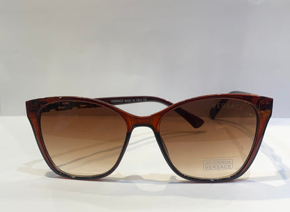 VER REV Brown Frame Brown Shade Unisex Sunglasses 9544 55 18 139