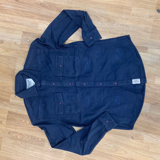 Abercrombie & Fitch Blue Colour Rugged Denim Shirt 80839