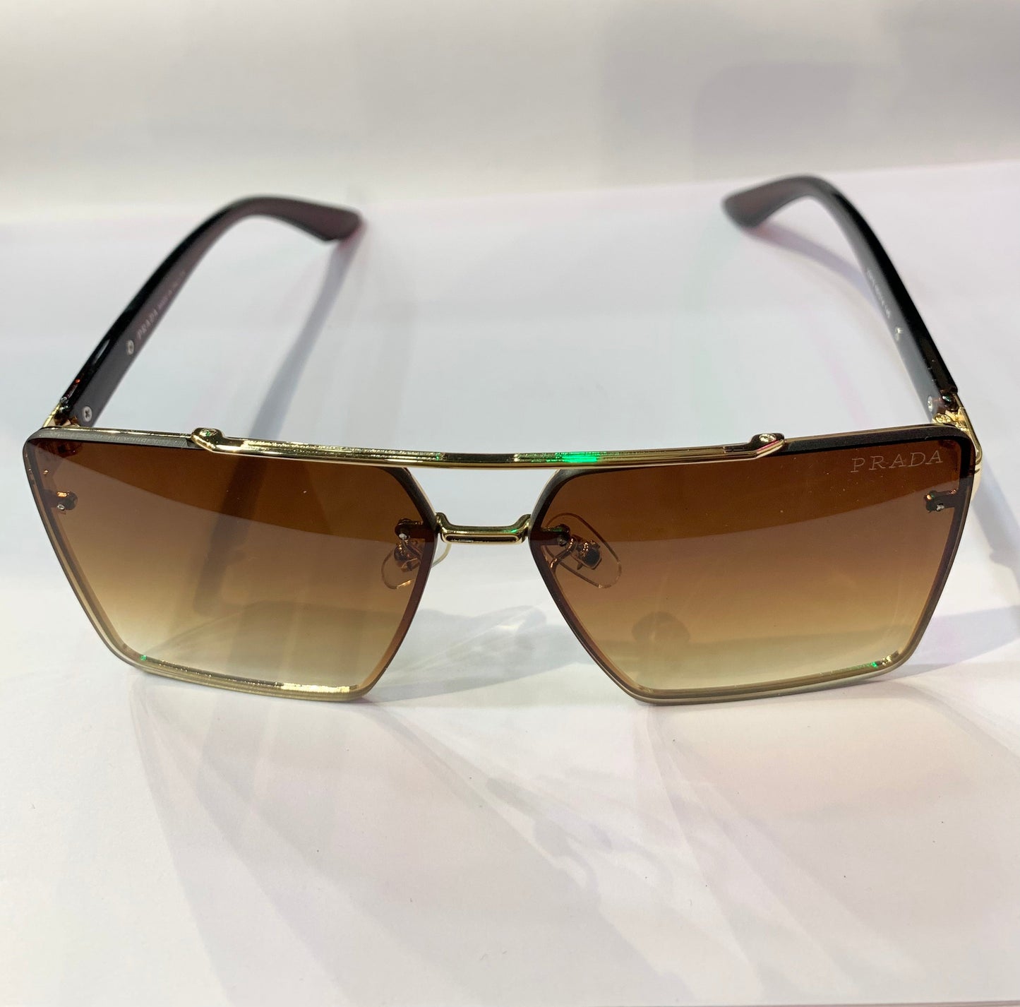 ARP Golden Brown Frame Brown Shade Sunglass 22415 60 14 140