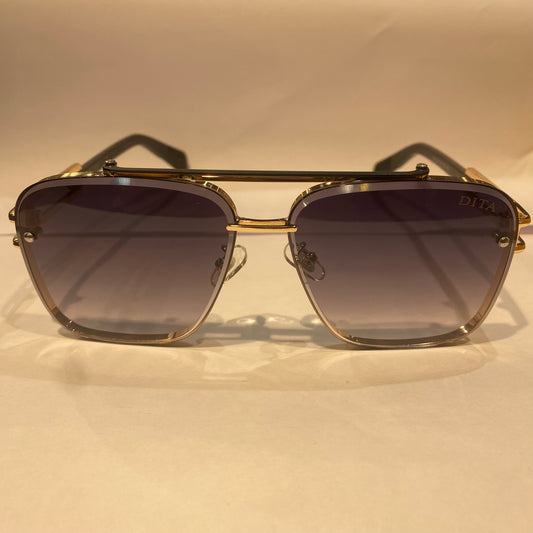 TID Copper Black Frame Black Shade Unisex Sunglasses 5G129 50 20 150
