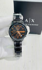 Mra Aix Black Copper Chain Black Copper Dial Chronograph Working Unisex Watch 989853