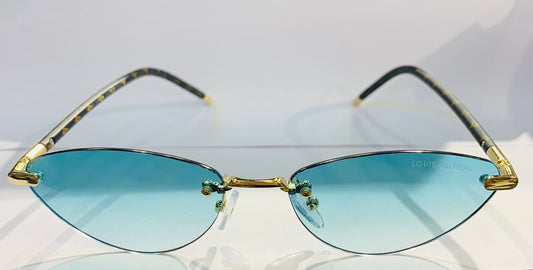UOL VL Frameless VL Print Stick Green Shade Unisex Premium Quality Sunglass SUN071