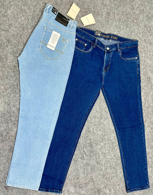 LAB Jeans Sky Blue Colour Regular Fit 8377
