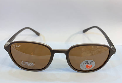 YAR Brown Matte Frame Brown Shade Unisex Premium Quality Sunglass RB4342 51 21-134