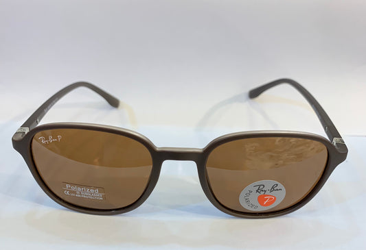 YAR Brown Matte Frame Brown Shade Unisex Premium Quality Sunglass RB4342 51 21-134