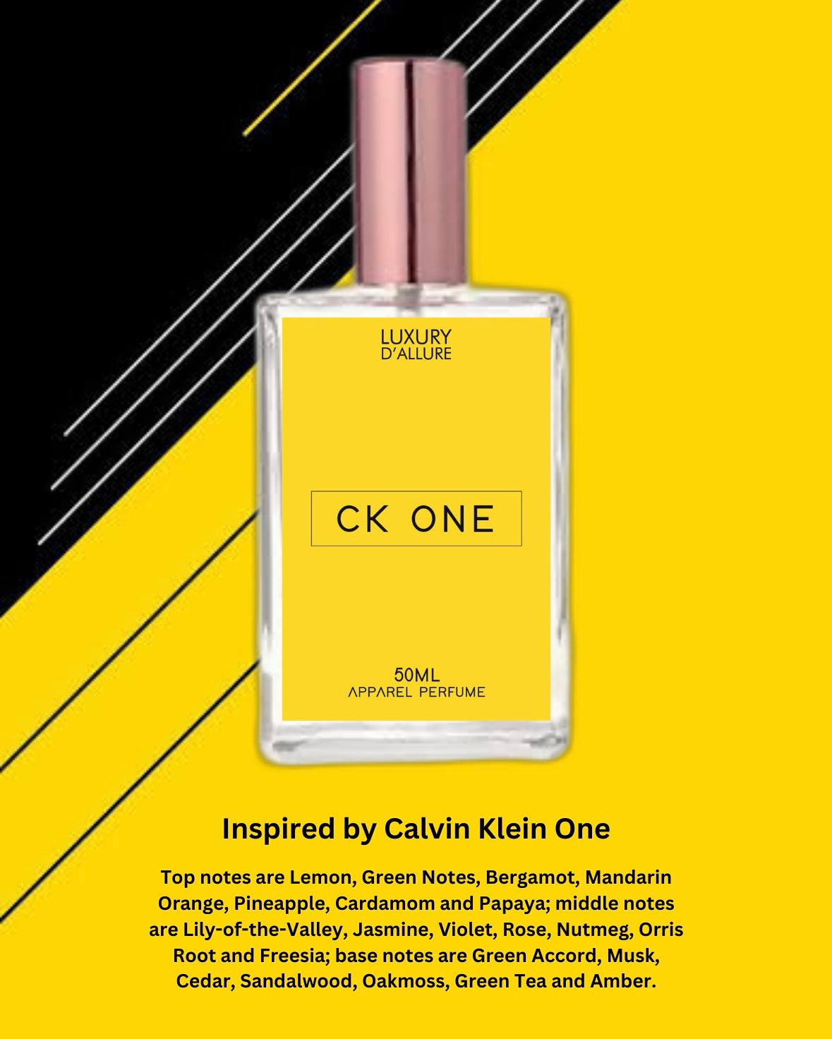 KC One LDA Apparel Perfume EDP 50ml