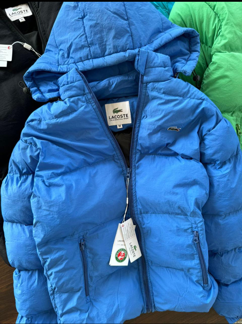 CAL Navy Blue Colour Zip Puffer Jacket 80897