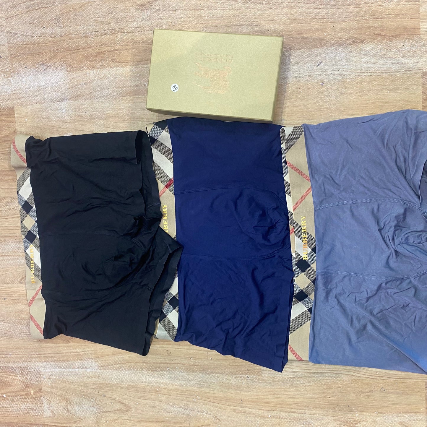 RUB BUR Imported Men’s Trunks Pack of Three 988821
