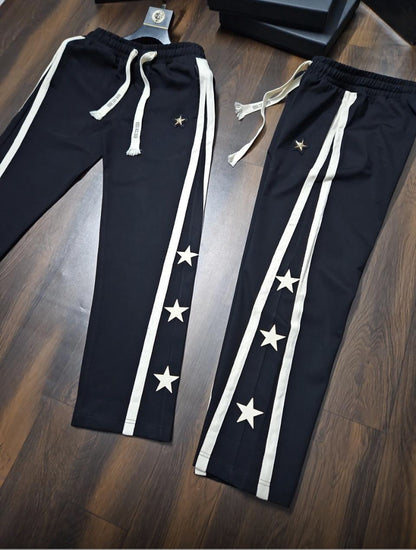 Black Colour Rev Ver Branded Cream Strip Heavy Quality Lower 88129