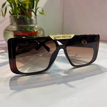 Uol Brown Frame Brown Shade Heavy Quality Sunglass 211045422137 ￼