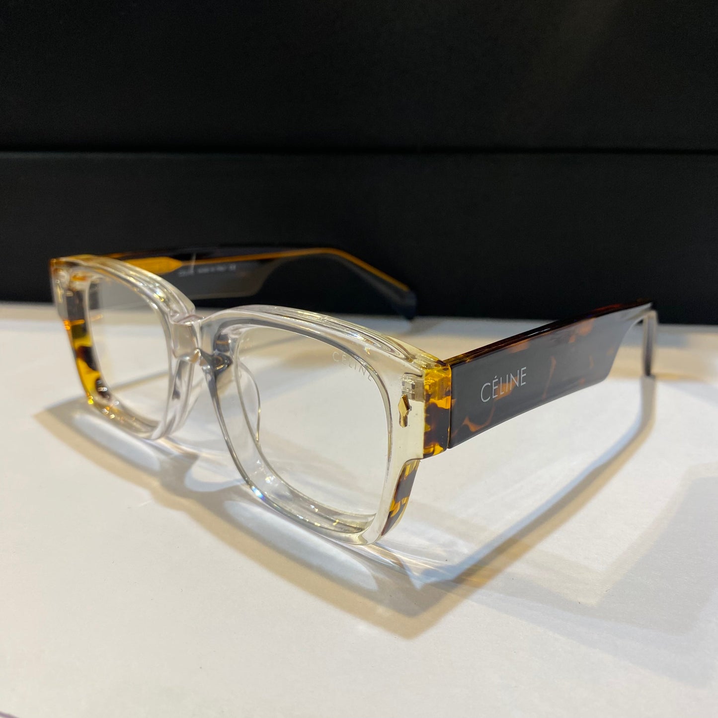 LEC CEL White Leopard Frame White Shade Unisex Sunglass 97003 50 21 148 C7