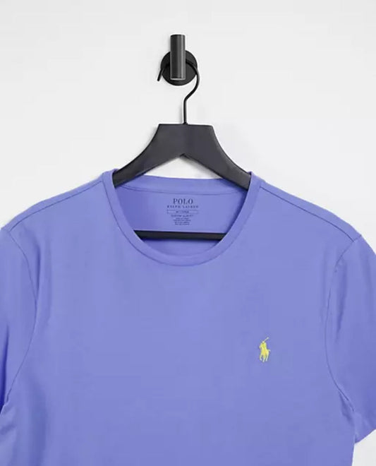 LOP Purple Colour Plain Single Logo Premium Quality Tshirt 88822