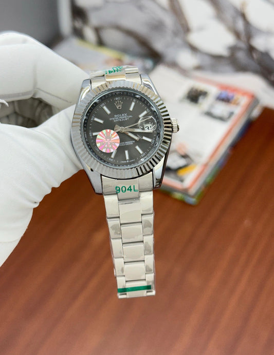 Lor Sliver Chain Gray Dial Japanese Machinery Automatic Men's Watch 988401