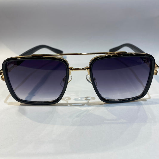 TID Copper Black Frame Black Shade Unisex Sunglasses 5G130 51 18 151