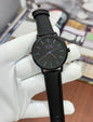 Mra Aix Black Strap Black Ring Black Dial Men’s Watch 990321